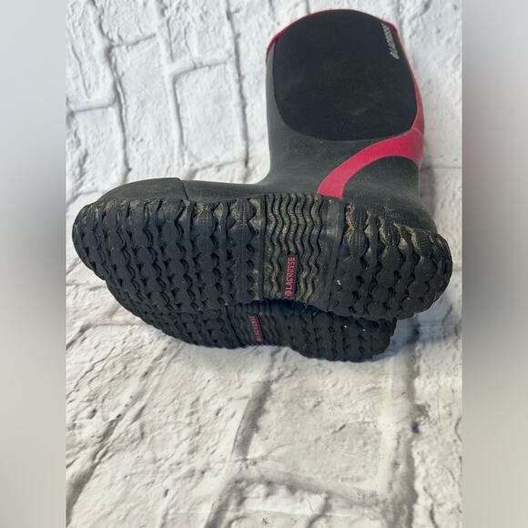 LACROSSE  ALPHA LITE BOOT  WOMENS BLACK & PINK  SIZE 6 (DISCONTIUED) - Picture 4 of 8